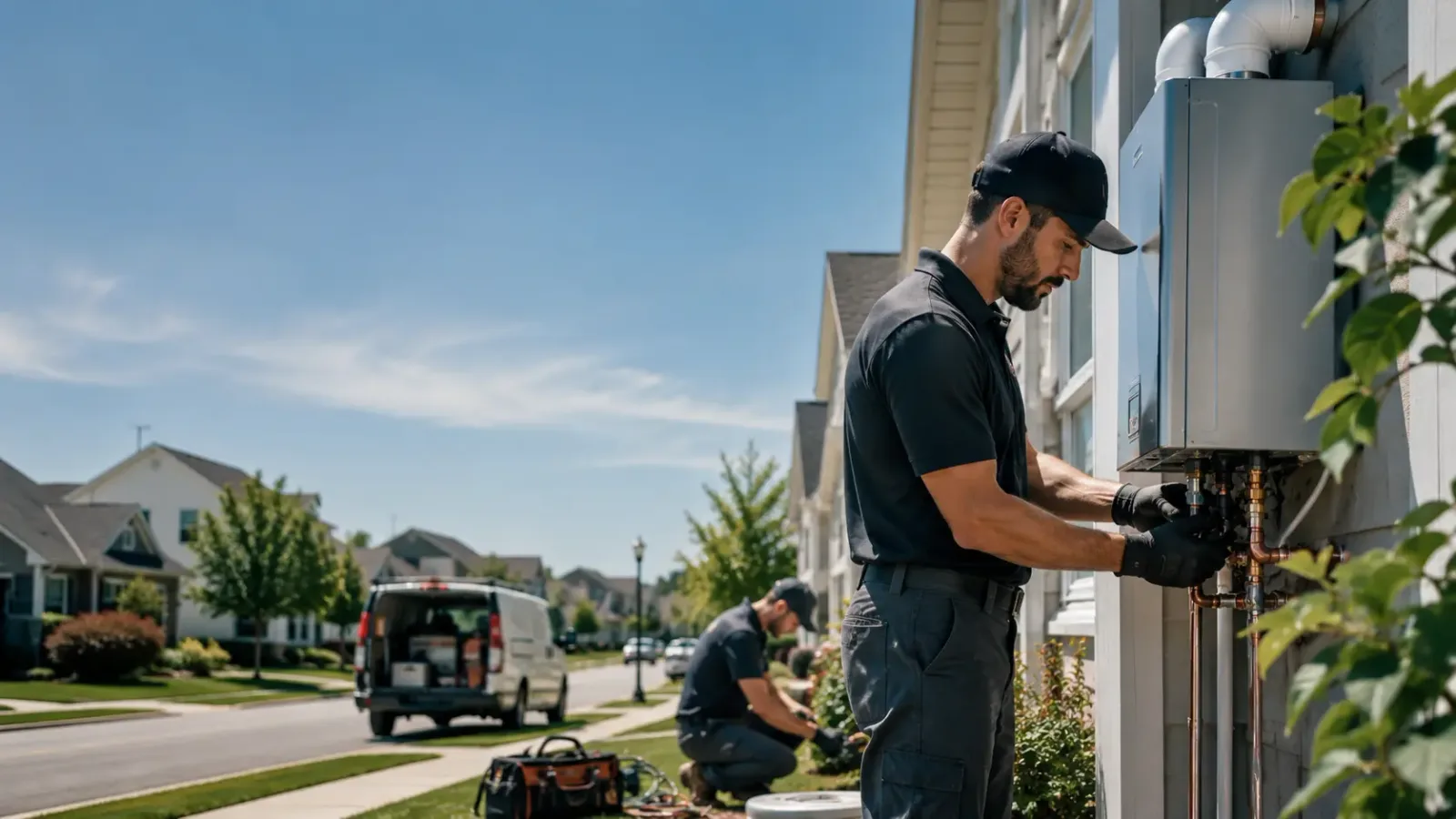 Tankless Water Heater Installation in Hackett, AR